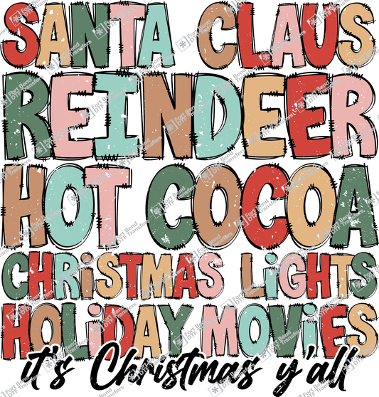 Christmas Things Distressed