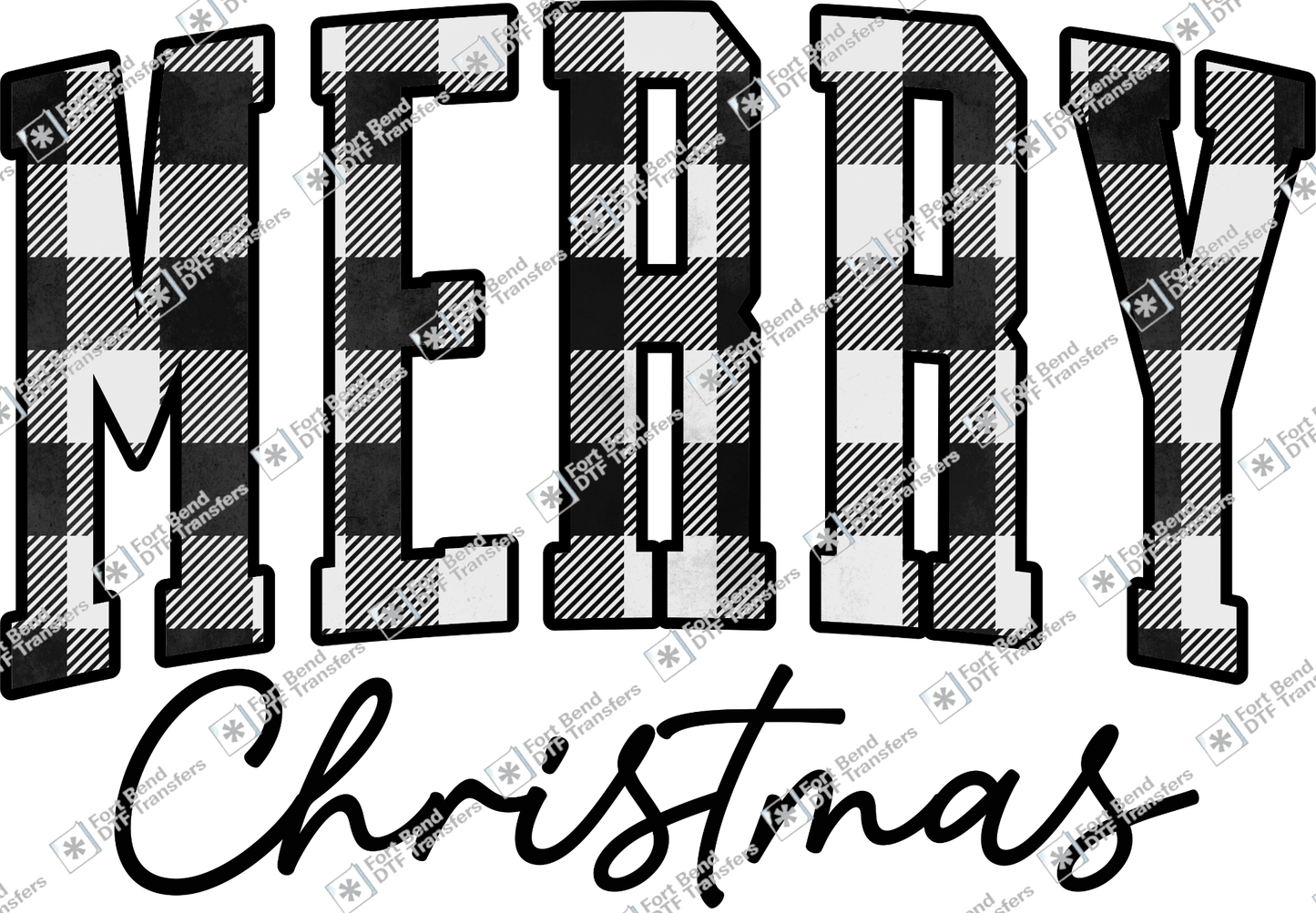 Merry Black & White